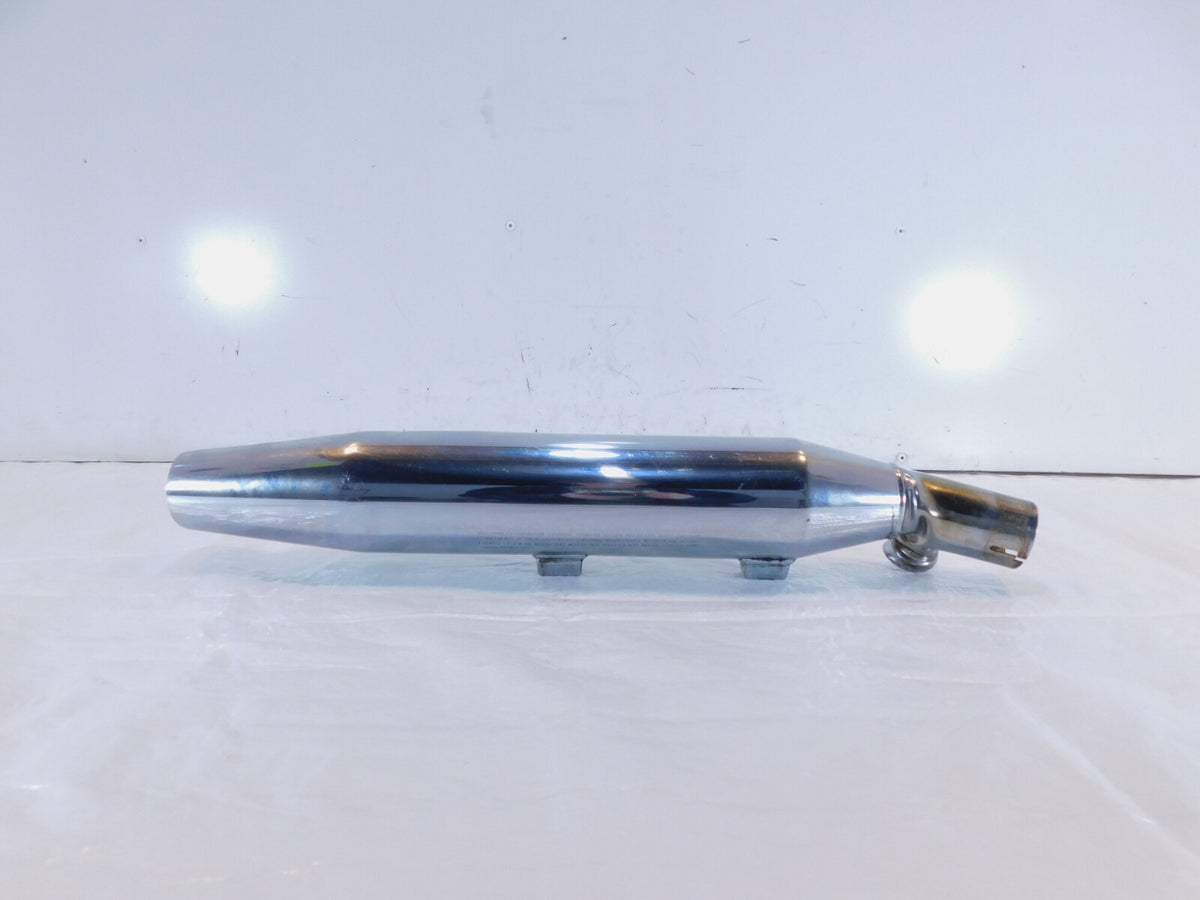 Harley Davidson Sportster 883 & 1200 Custom & Low Chrome Exhaust Pipe Muffler - C3 Cycle
