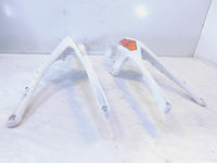 2015-2018 KTM 690 Duke White Left/Right Rear Seat Tail Section Subframe Brackets - C3 Cycle