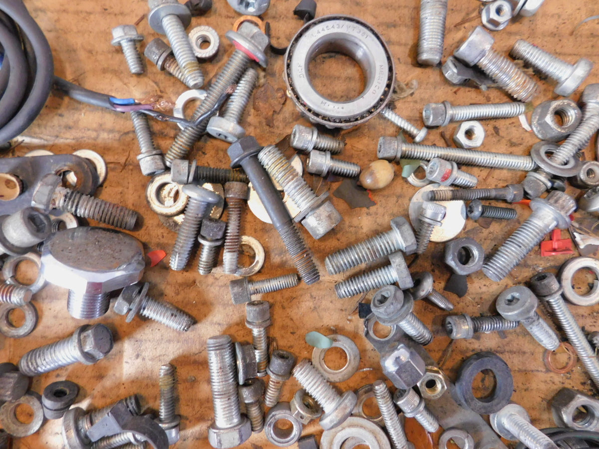 12 Harley Touring Electra Glide Classic FLHTCUSE Nuts & Bolts Parts Box Lot - C3 Cycle