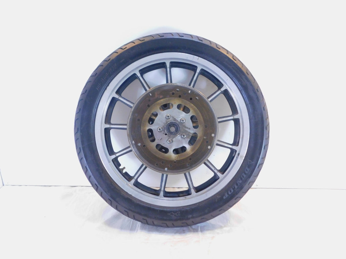 1996-1999 Harley Sportster 883 & 1200 Silver Dual Disc Front Wheel Rim & Rotors - C3 Cycle