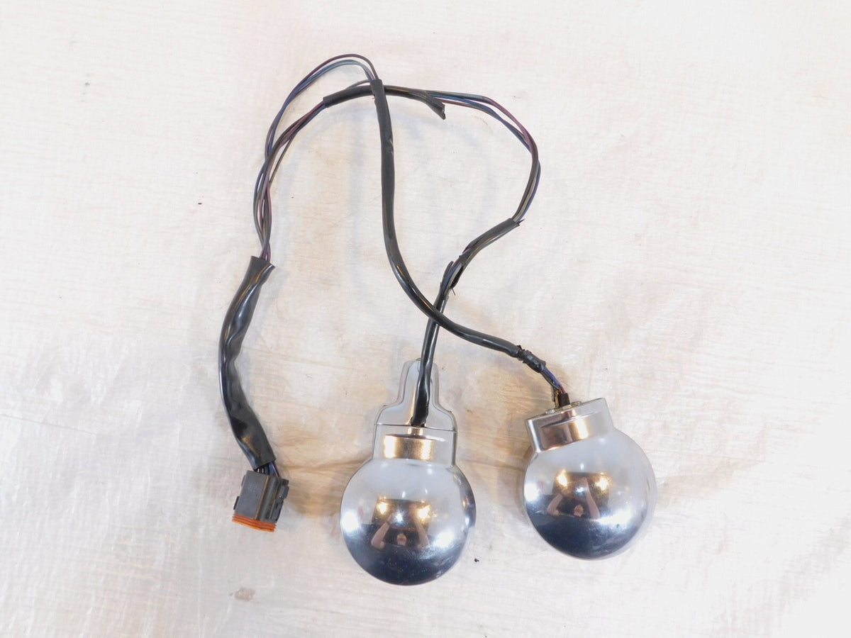 Harley Touring Softail & Road King Electra Glide Front Turn Signal Indicators - C3 Cycle