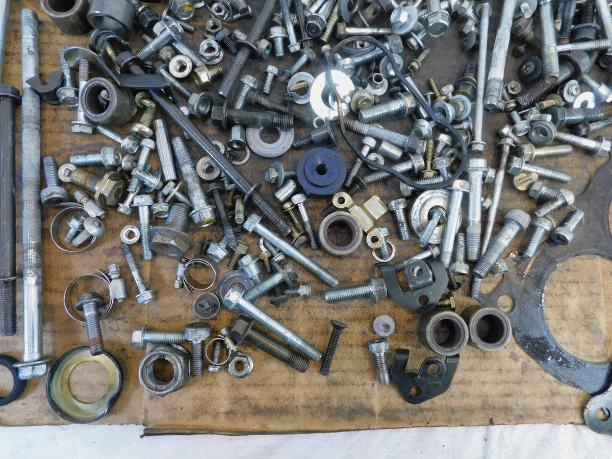 2002 02 Honda FSC600 Silver Wing 600 Hardware Nuts Bolts Brackets Parts Box Lot - C3 Cycle