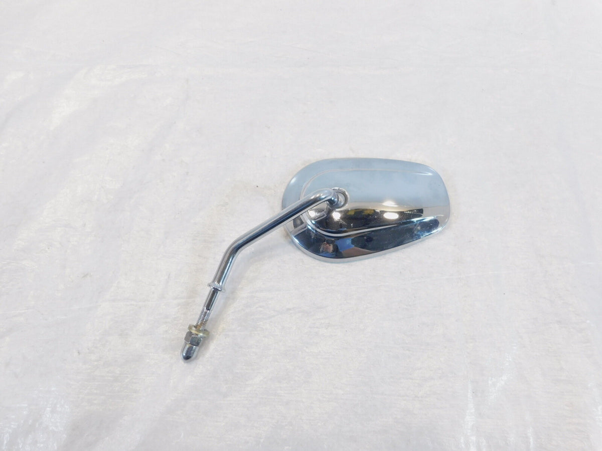 Harley Davidson FXR & Softail & Dyna & Sportster Left Chrome Rear View Mirror - C3 Cycle