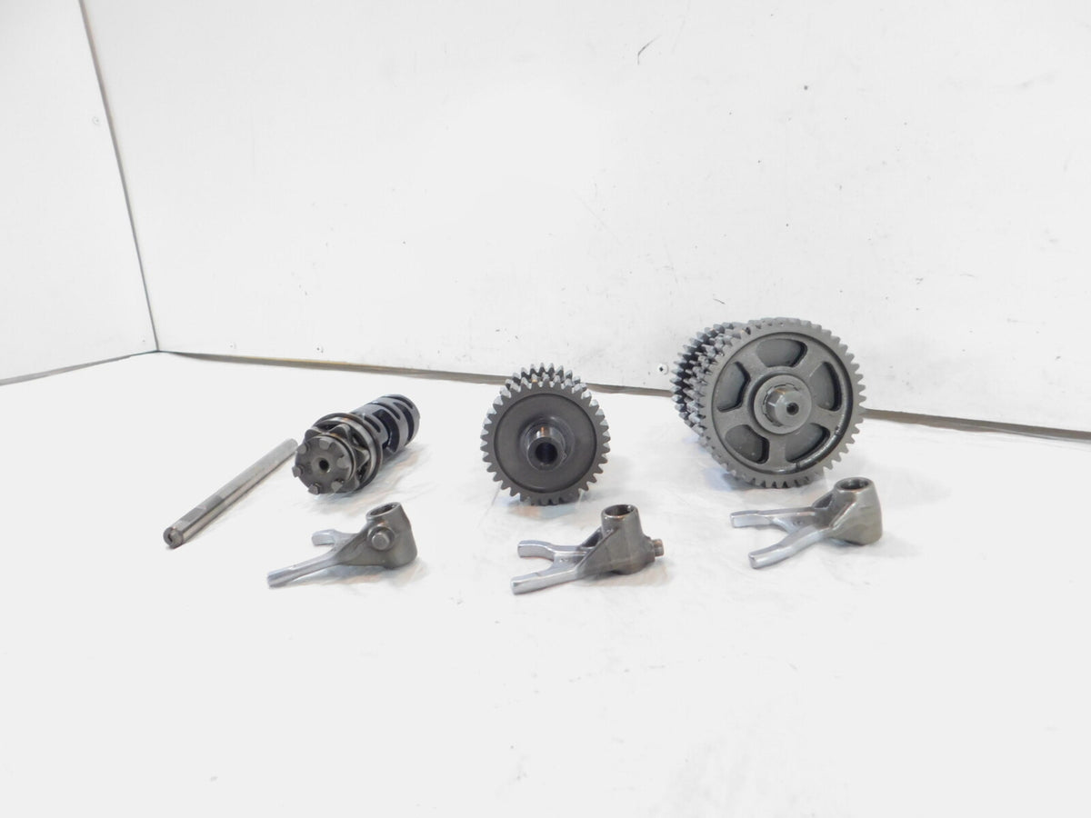 1986-1999 Yamaha Virago 1100 XV1100 Transmission Gears & Shift Drum w/ Forks - C3 Cycle