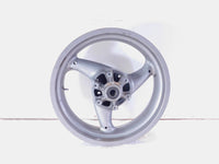 2002-2003 Ducati Monster 620 750 & 800 Silver Rear 3-Spoke Wheel Rim -Bent - C3 Cycle