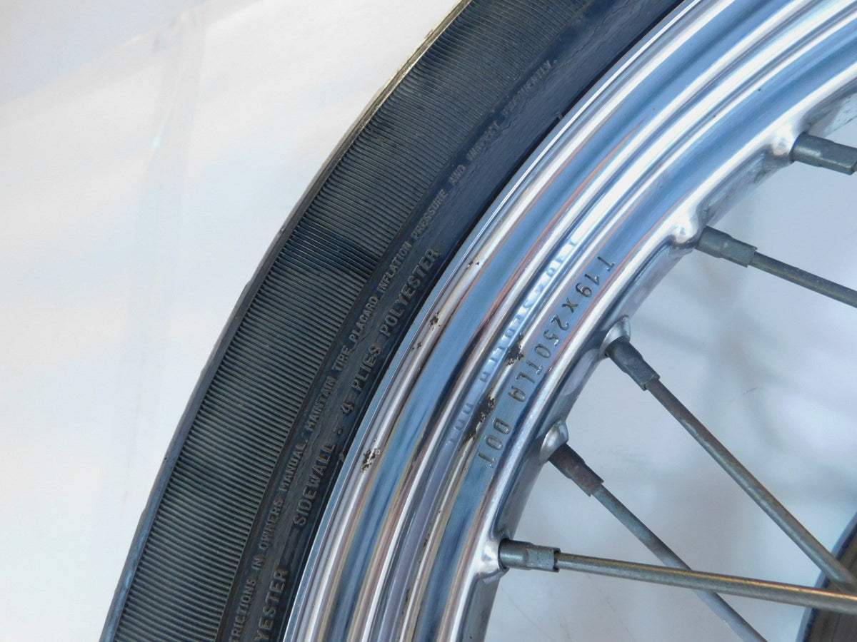 2000-2007 Harley Davidson Sportster 883 & 1200 19" Inch Laced Front Wheel - C3 Cycle
