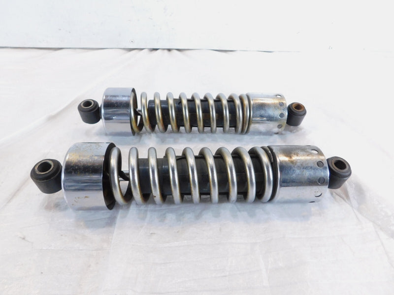 Harley Davidson Dyna Wide Glide & Street Bob Chrome Rear Shock Absorbers 12"