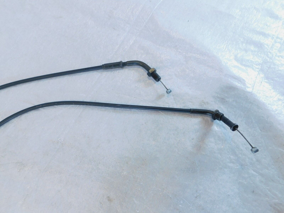 1998-01 Honda Interceptor VFR800 Front Handlebar Throttle Open/Close Cable Lines - C3 Cycle