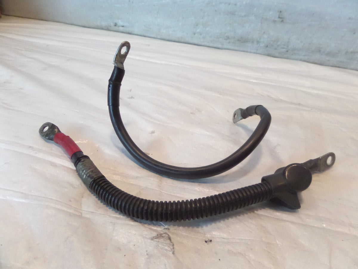 Harley Davidson Touring Road King Electra Glide Positive Negative Battery Cables - C3 Cycle