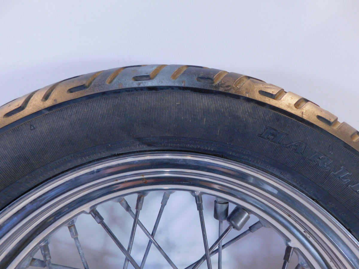 Harley Davidson EVO Softail Heritage Classic Laced Front Wheel Rim & Tire - C3 Cycle