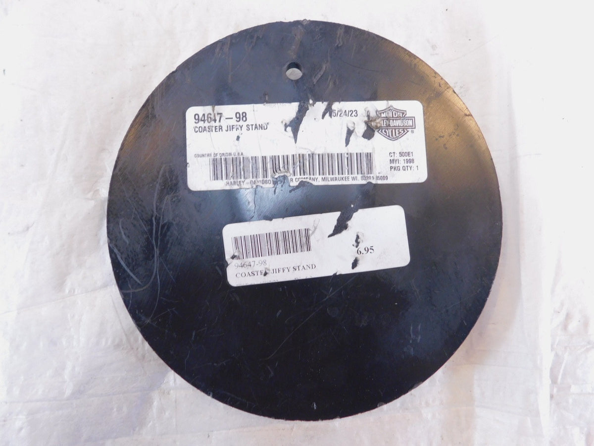 Harley Davidson Touring Dyna Softail & Sportster Kickstand Kick Stand Puck Pad - C3 Cycle