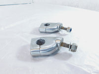 2002 MZ Skorpion Tour MZ660 660 Left/Right Handlebar Riser Mount Bracket Clamps