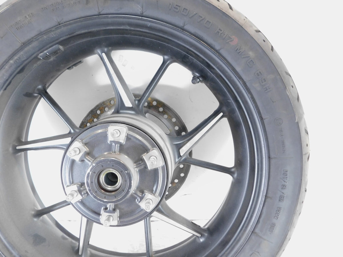 2016-2022 Triumph Street Twin Rear Wheel Rim & Tire w/ Rotor 17" x 4.2" - C3 Cycle
