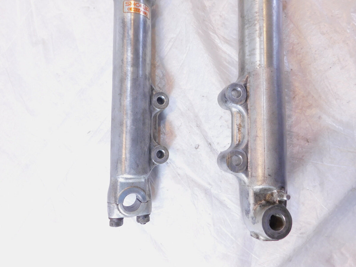 1983 83 Honda GL650 Silverwing 650 Front Wheel Suspension Fork Shocks - BENT - C3 Cycle