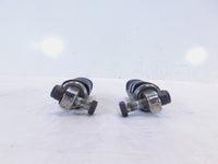 Harley Touring FXR Dyna Sportster Softail ISO Chrome & Rubber Footpegs Footrests - C3 Cycle