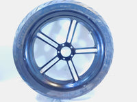 2001 Titan Phoenix ZRM ZSX Softail EVO Black Cast Front Wheel Rim & Tire Damaged - C3 Cycle