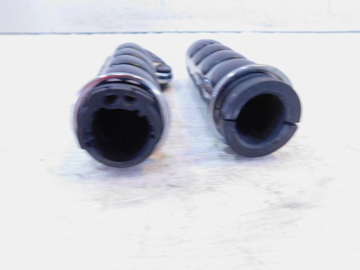 Harley Davidson Dyna Sportster Softail Rubber Left & Right Handlebar Hand Grips - C3 Cycle