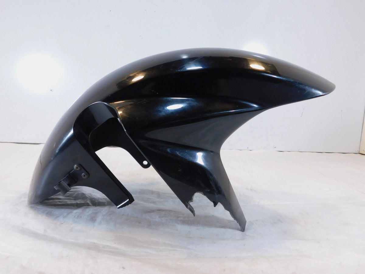 Suzuki GSX-R600 GSX-R750 GSX-R1000 Black Front Wheel Mudguard Fender -Cracked - C3 Cycle