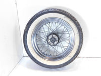 Harley Davidson Softail Heritage Classic Spoked Front Wheel Rim w/ Tire -Bent - C3 Cycle