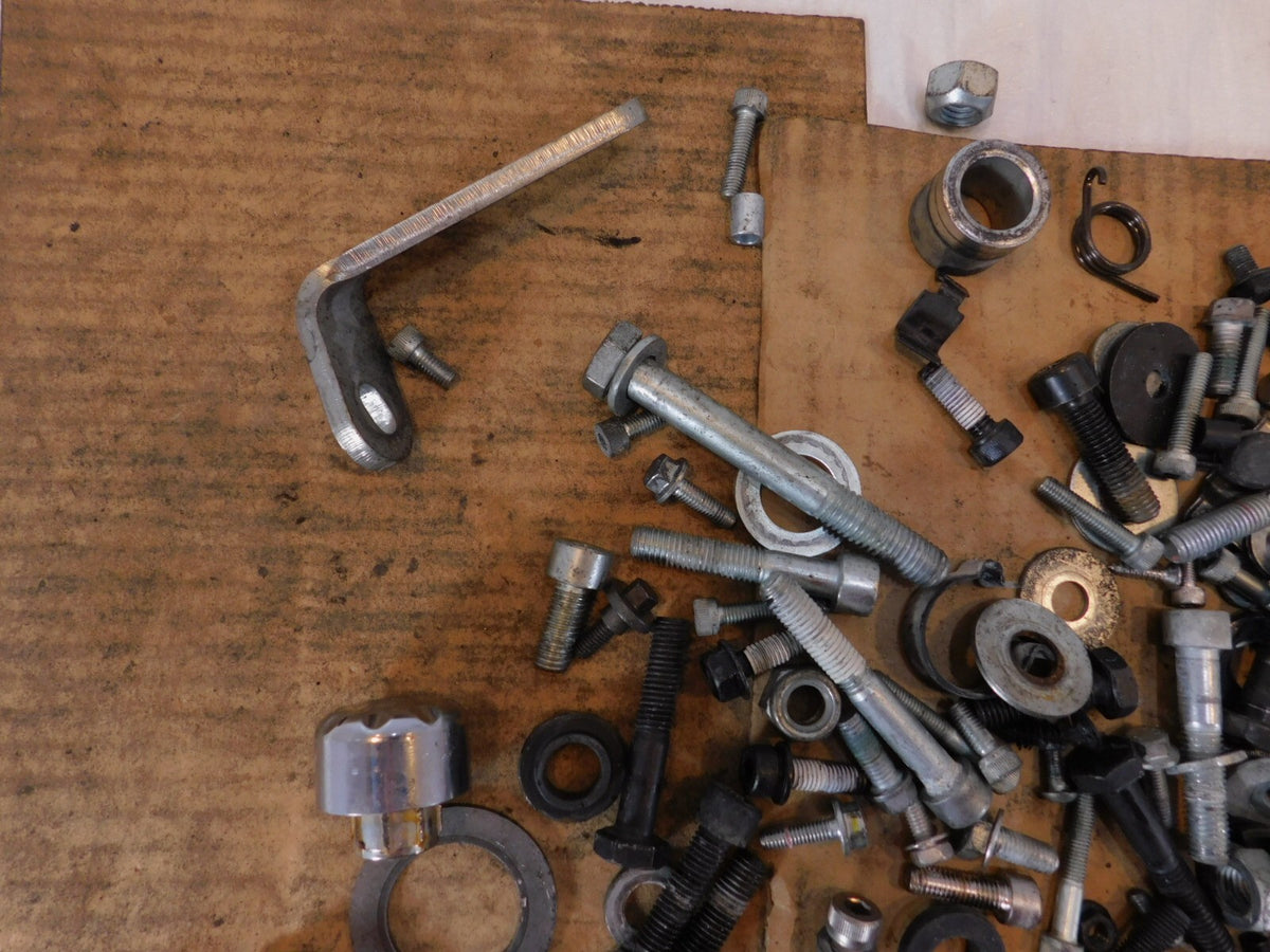 2005 05 Victory Vegas Misc Hardware Nuts Bolts Brackets Washers Parts Box Lot - C3 Cycle