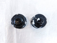 Harley Davidson Touring Dyna & Softail Willie G Skull Front Axle Nut Covers - C3 Cycle