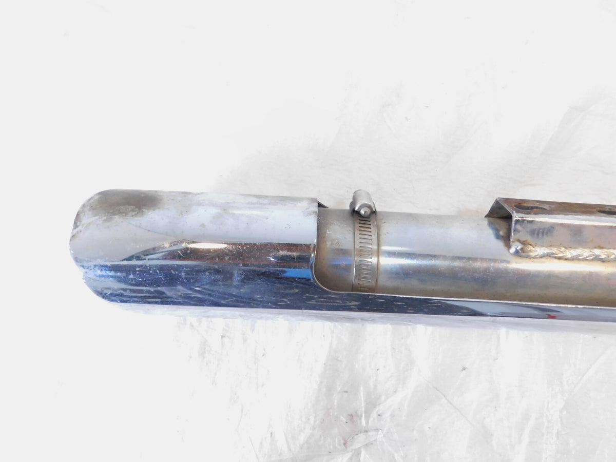 One Harley Davidson Sportster 8831200 Python Chrome Exhaust Pipe Muffler -Rash - C3 Cycle