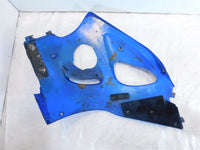 1997 Suzuki GSX-R600 GSXR600 Blue Left Lower Under Fairing Cowling Cover Panel - C3 Cycle