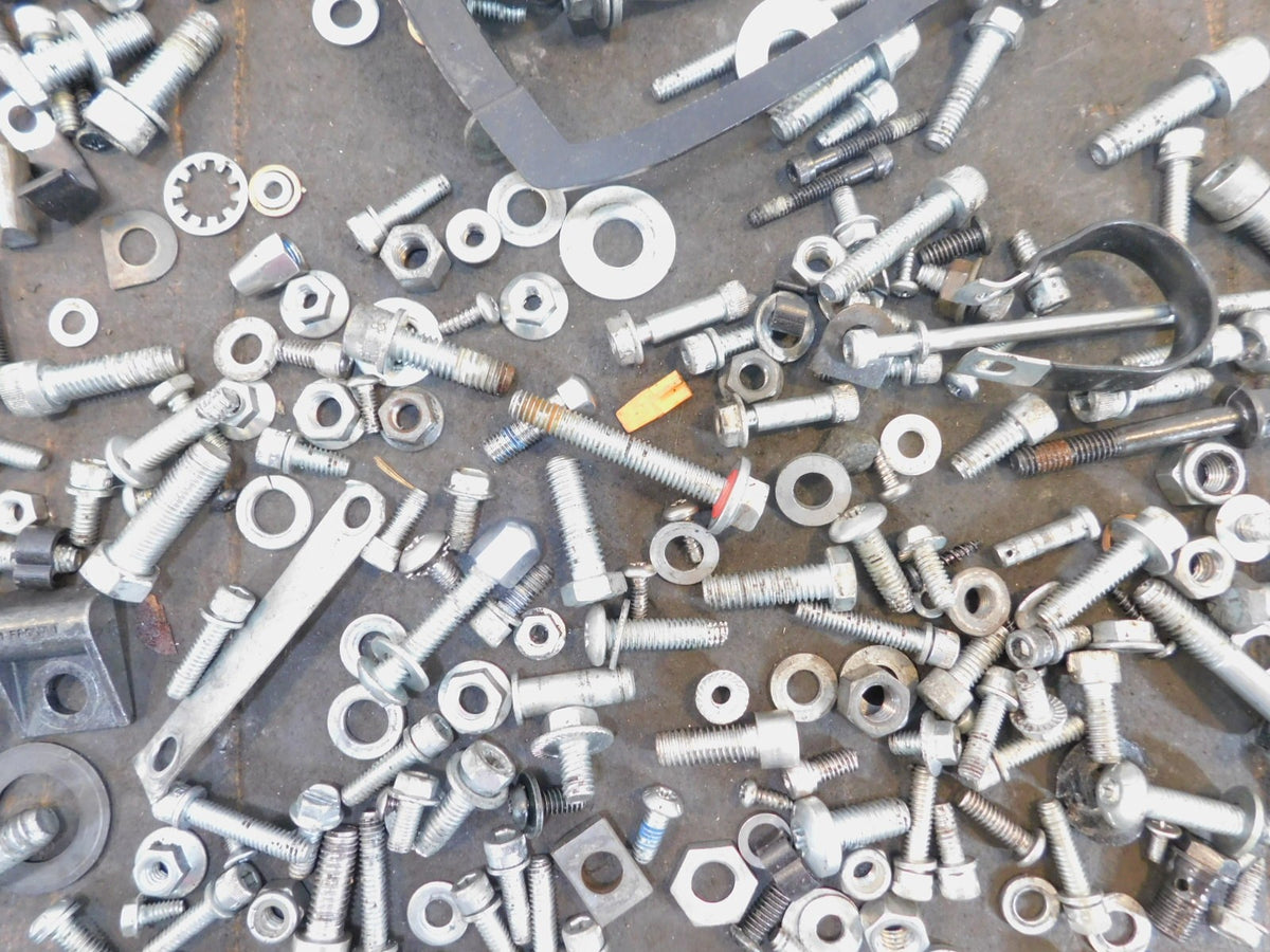 2011 Harley Davidson CVO Street Glide FLHXSE Nuts Bolts & Brackets Parts Box Lot - C3 Cycle