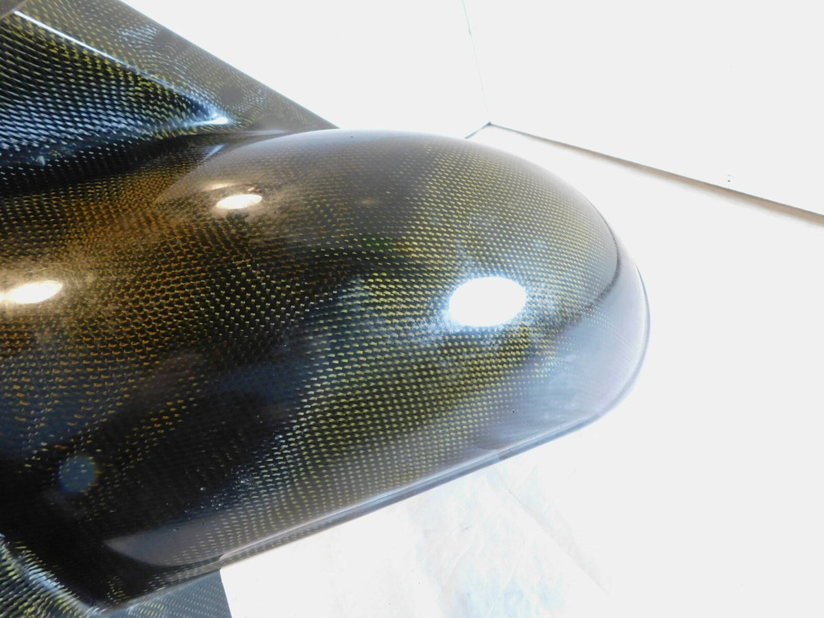 1995 95 Buell S2 S2T Thunderbolt Carbon Fiber Rear Wheel Mudguard Cover Fender - C3 Cycle