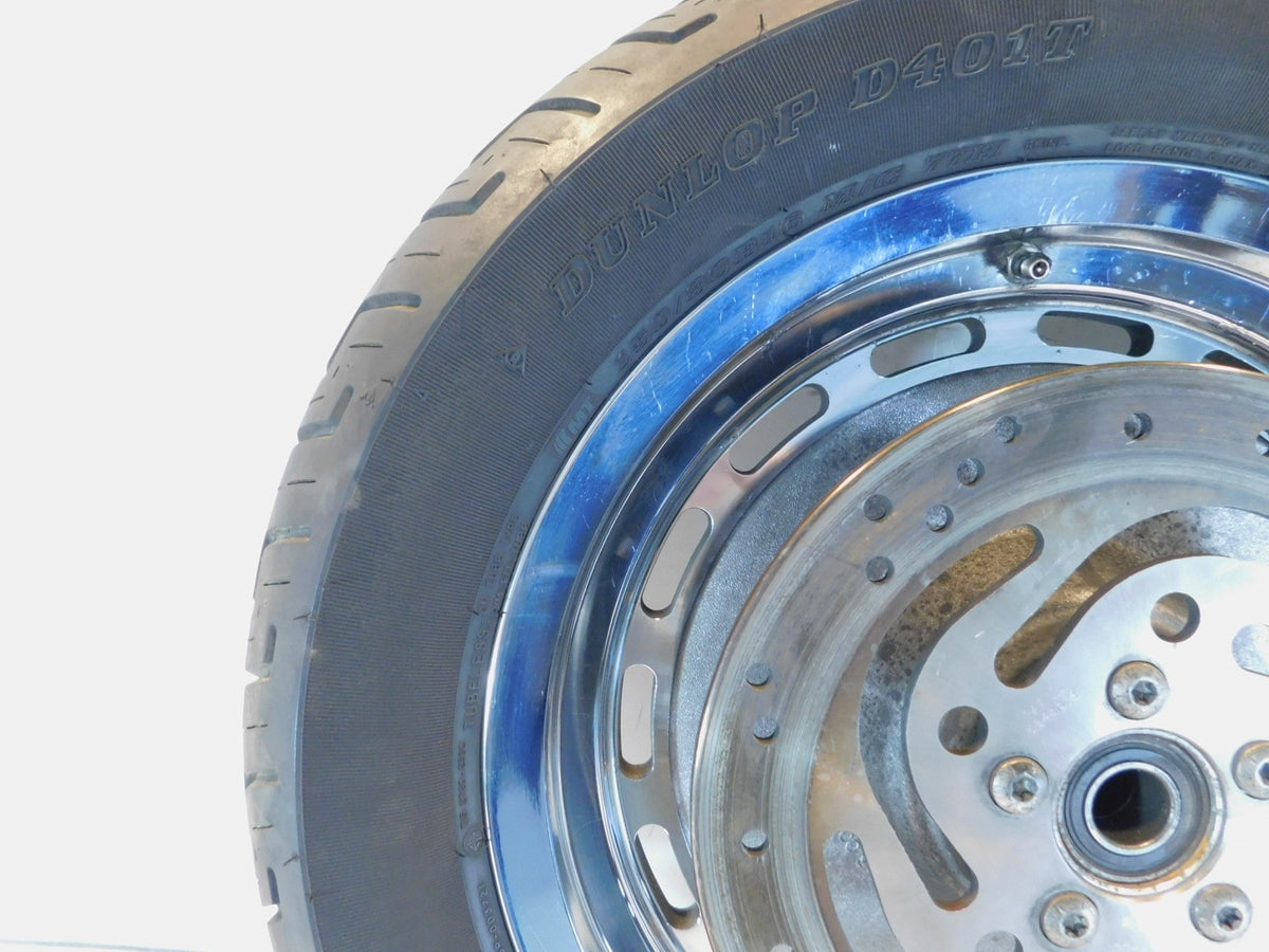 2005-2007 Harley Davidson Sportster 1200 Chrome Custom Cast Rear Wheel Rim - C3 Cycle