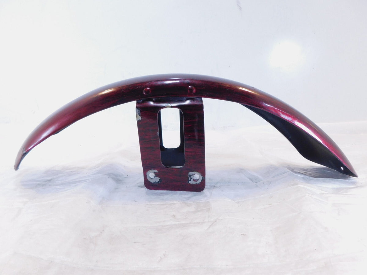Harley Davidson Sportster 883 & 1200 & Dyna Cherry Red Front Wheel Cover Fender - C3 Cycle
