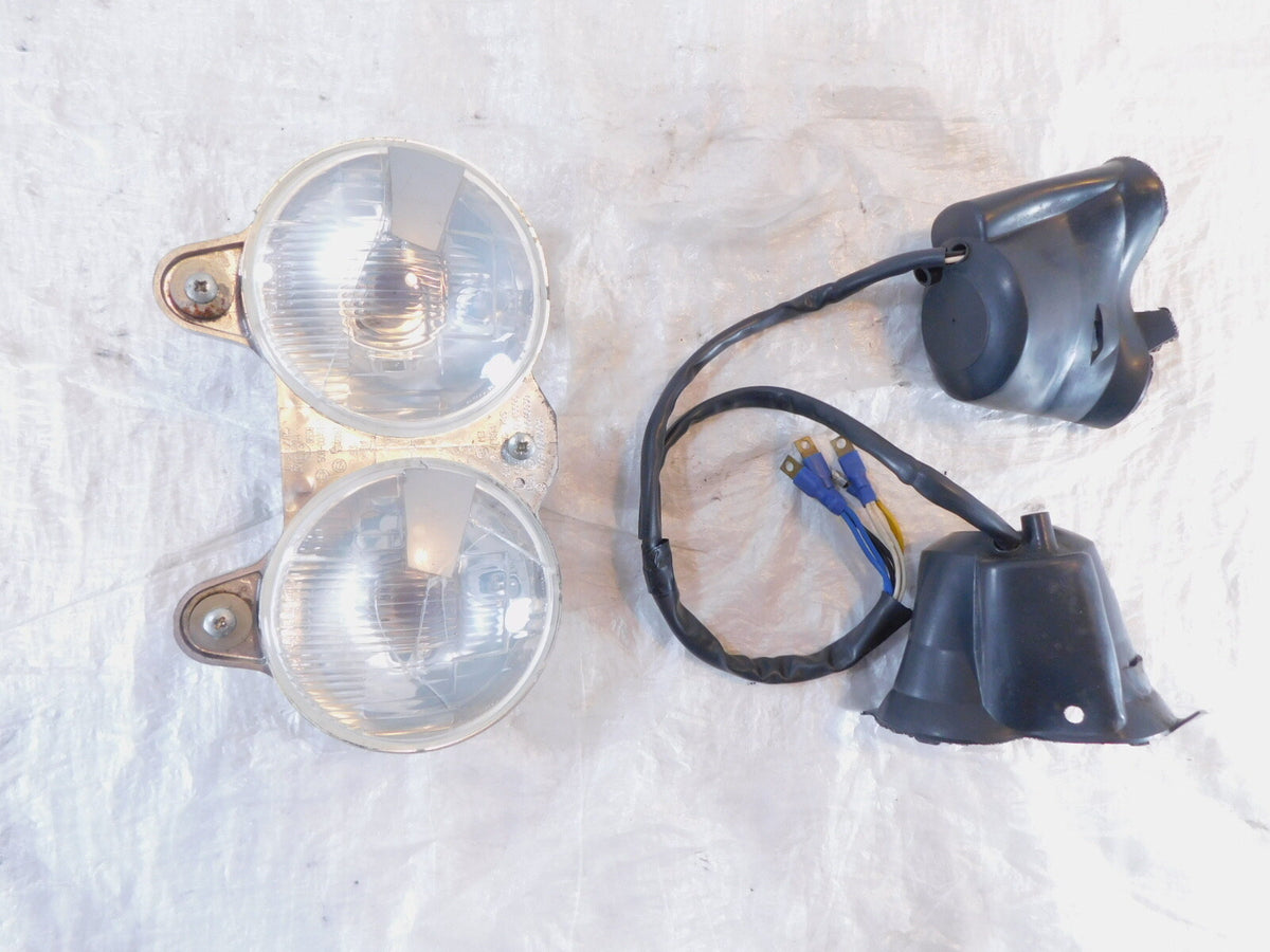 1985-1989 Yamaha V-Max VMX 1200 VMX1200 Front Left/Right Dual Headlight Headlamp - C3 Cycle