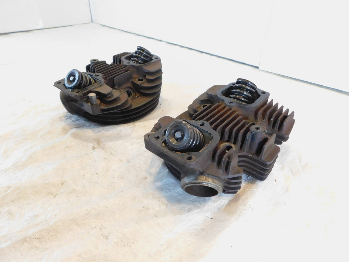 72 Harley Davidson Ironhead Sportster XLH 1000 Front & Rear Cylinders Heads - C3 Cycle