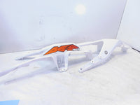 2015-2018 KTM 690 Duke White Left/Right Rear Seat Tail Section Subframe Brackets - C3 Cycle