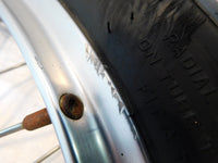 2001-2007 Aprilia ETV1000 Caponord 1000 Silver 19" Spoked Front Wheel Rim & Hub - C3 Cycle