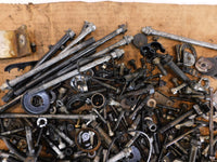 1991 Kawasaki Ninja ZX-11 ZX1100 Misc Nuts Bolts Brackets Hardware Parts Box Lot - C3 Cycle