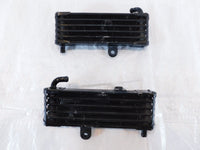 Aprilia RSV1000R RSV 1000 Tuono R Black Left/Right Engine Motor Oil Coolers - C3 Cycle