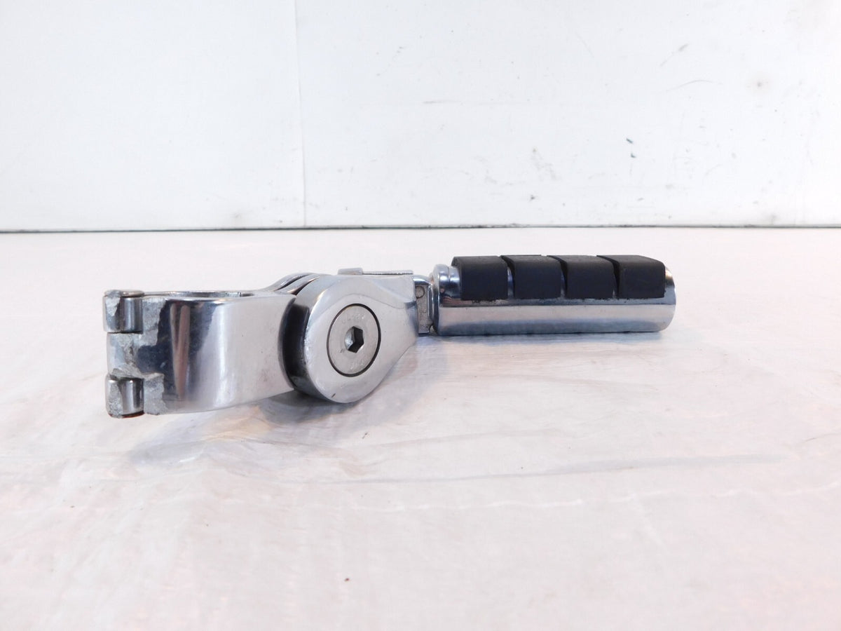 Harley Davidson FXR Dyna Sportster & Softail ISO Black Footpeg Footrest Pegs