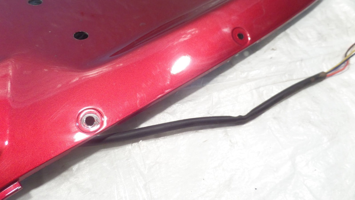 2005 Yamaha YZFR6 R6 Red Section Cover Undertail Fairing Cowl & LED Brake Light - C3 Cycle