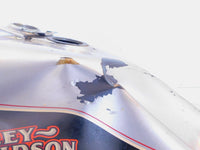 97-03 Harley Davidson Dyna Super Glide Gas Fuel Petrol Tank Reservoir - Dented - C3 Cycle