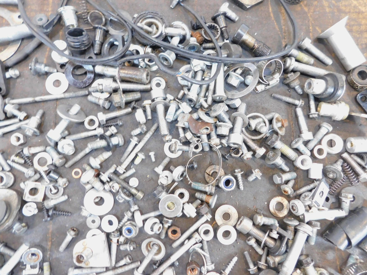 2007-2008 KTM 990 Super Duke Engine Nuts Bolts & Mount Brackets Parts Box Lot - C3 Cycle