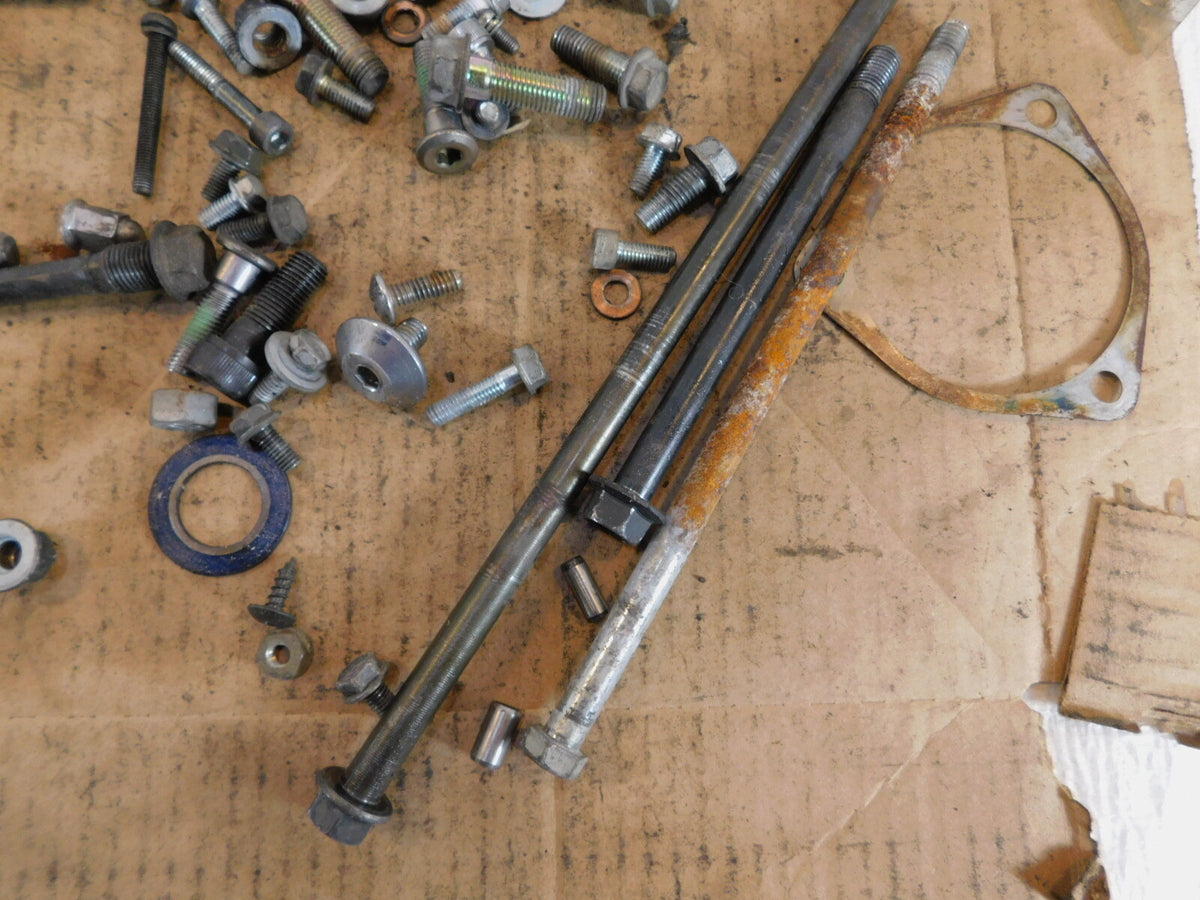 1986 86 Honda VT500 VT500C Shadow 500 Misc Nuts Bolts & Brackets Parts Box Lot - C3 Cycle
