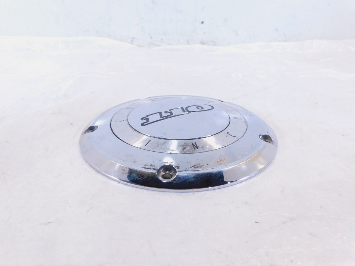 Harley Davidson Twin Cam 110 Softail Dyna Left Engine Chrome Derby Clutch Cover - C3 Cycle