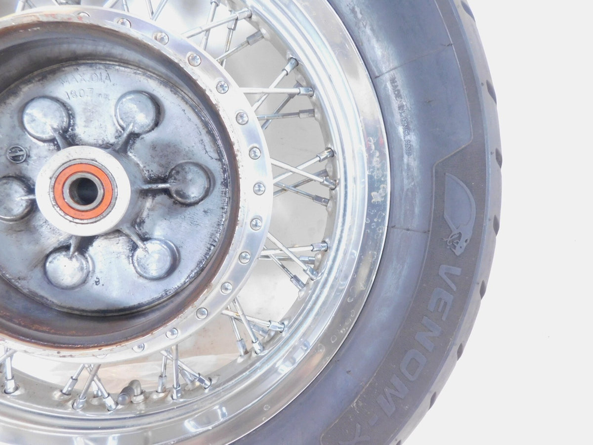 86-09 Suzuki VS800 Intruder 700 750 800 Boulevard S50 Rear Wheel Hub Rim & Tire - C3 Cycle