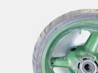 1999-2007 Suzuki GSX1300R Hayabusa Busa Green Rear Wheel Rim w/ Tire - C3 Cycle
