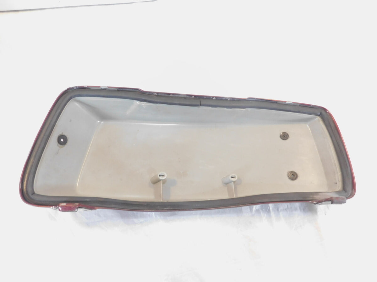 Harley Davidson Touring Road King & Electra Glide Red Left Saddlebag Cover Lid - C3 Cycle