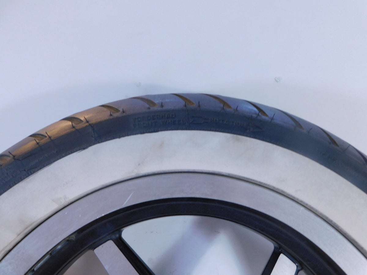 1999 & 2000 Victory Standard V92 Cruiser Cast 5-Spoke Front Wheel Rim & Tire - C3 Cycle