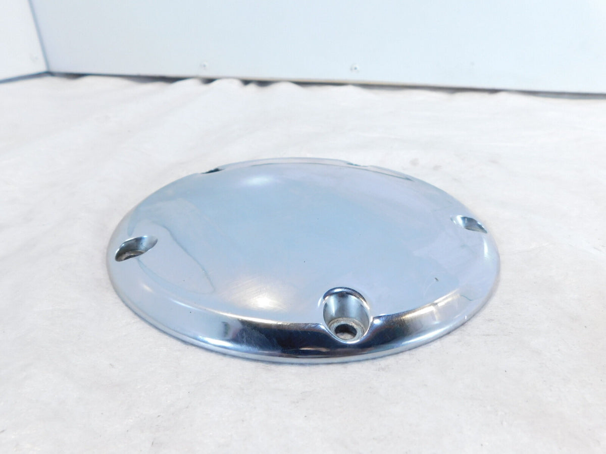 Harley Davidson Twin Cam Touring Dyna Softail Chrome Derby Clutch Cover 25415-99 - C3 Cycle