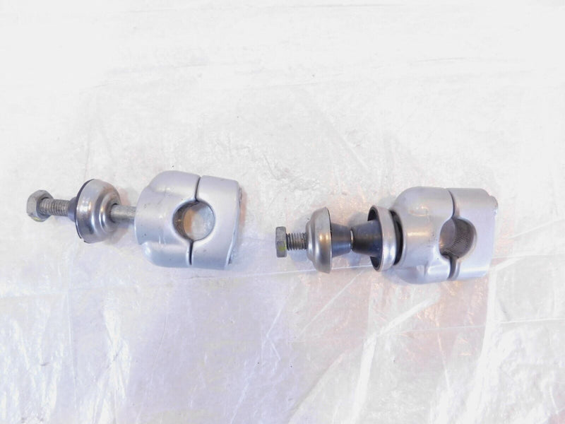 1997-2000 BMW F650 Funduro F650ST OEM Front Handlebar Riser Clamp Bracket Mounts