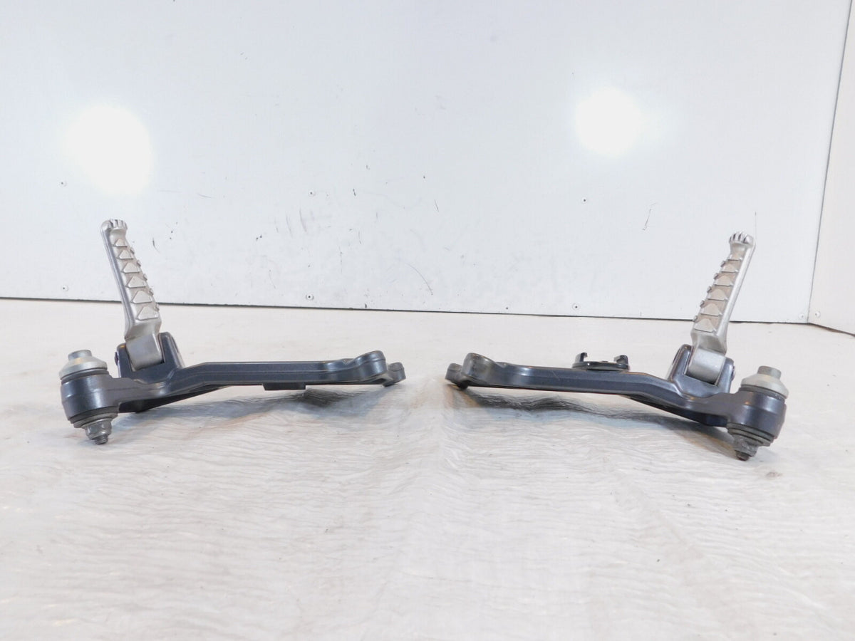 2002-2003 Aprilia SL1000 Falco Grey Left/Right Footrest Foot Peg Mounts